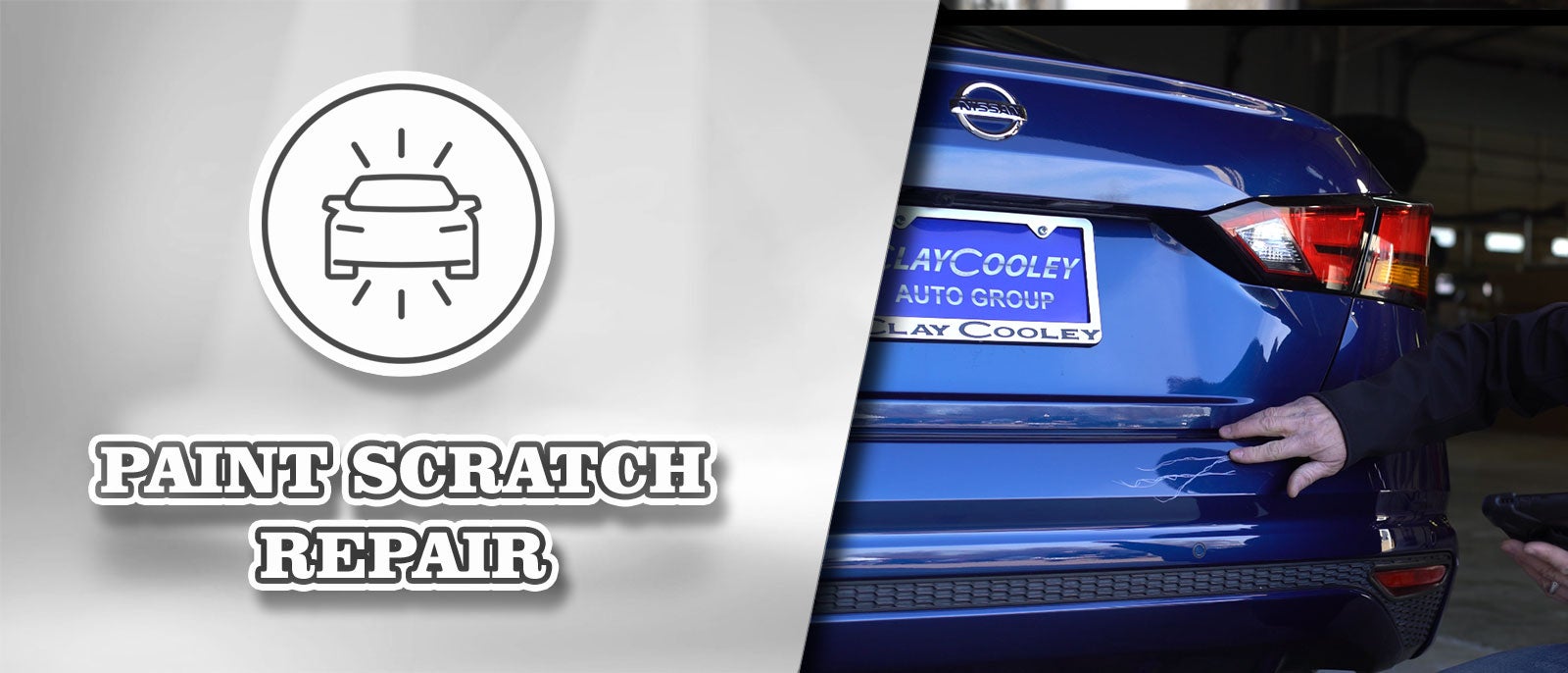 Paint Scratch Repair at Clay Cooley Chevrolet of Irving in Irving TX