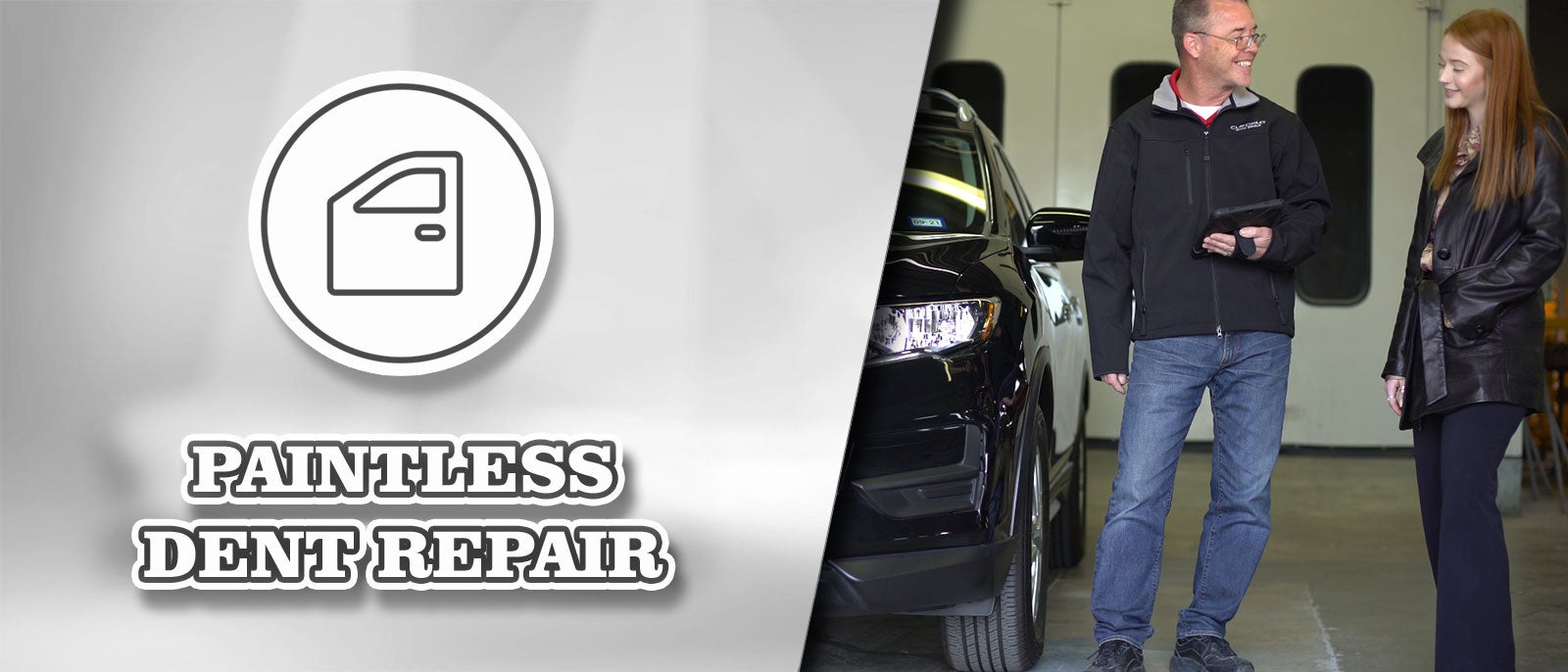Paintless Dent Repair at Clay Cooley Chevrolet of Irving in Irving TX