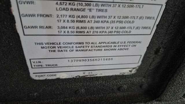 2006 Hummer H1 4-Passenger Open Top Alpha