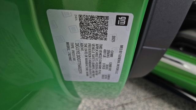 2026 Chevrolet Corvette Z06 2LZ