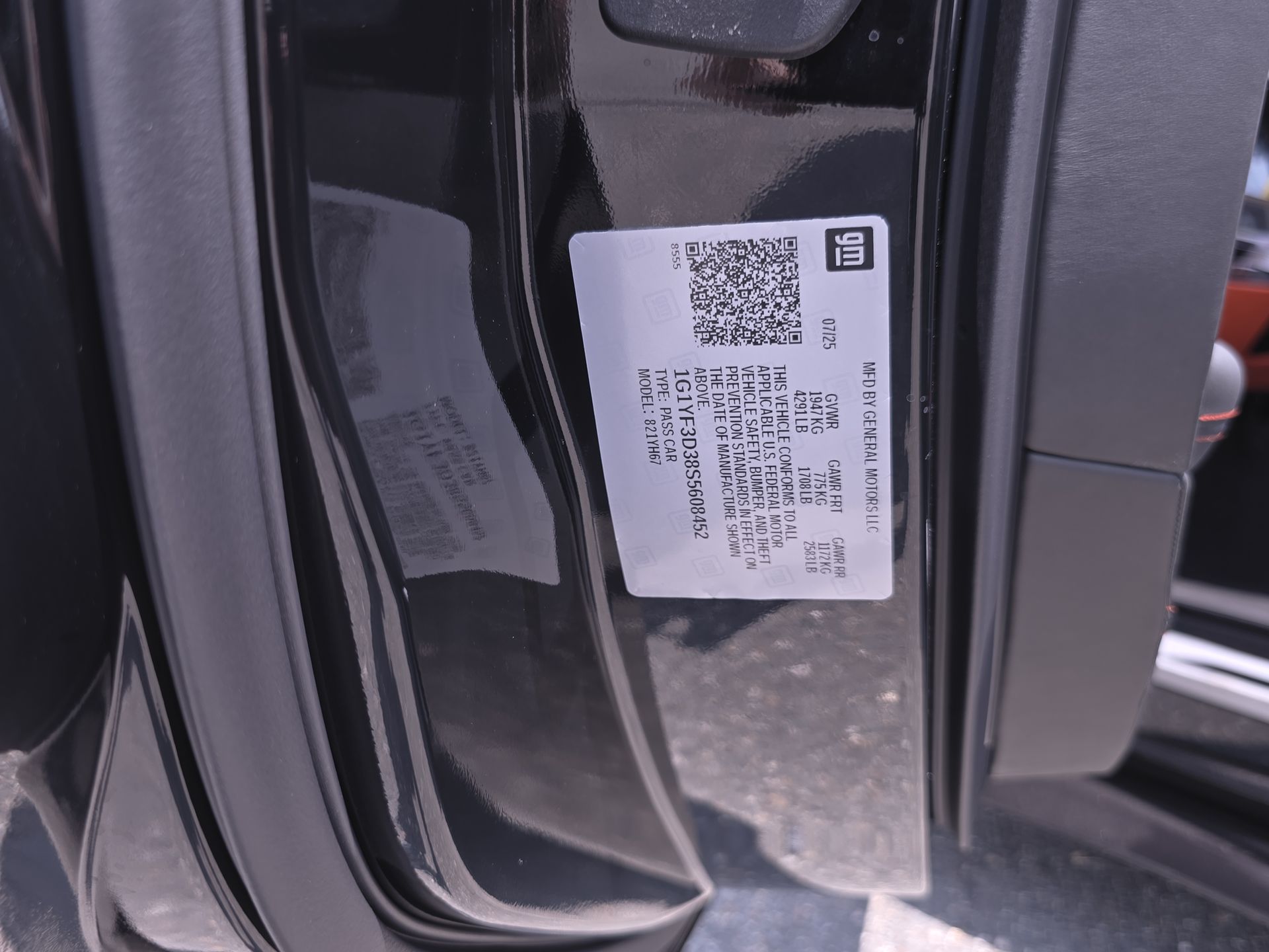 2025 Chevrolet Corvette Z06 3LZ