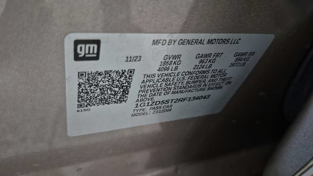 2024 Chevrolet Malibu 1LT