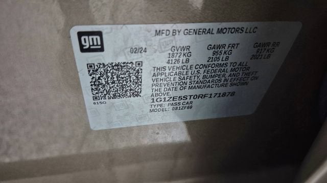 2024 Chevrolet Malibu 2LT