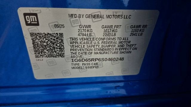 2025 Cadillac CT4-V V-Series Blackwing