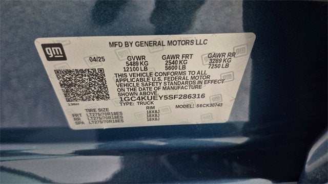 2025 Chevrolet Silverado 3500 HD LTZ