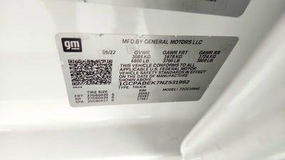 2022 Chevrolet Silverado 1500 Custom