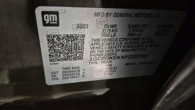 2023 Chevrolet Silverado 1500 LT (2FL)