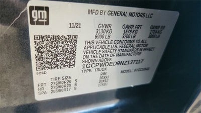 2022 Chevrolet Silverado 1500 LTD RST