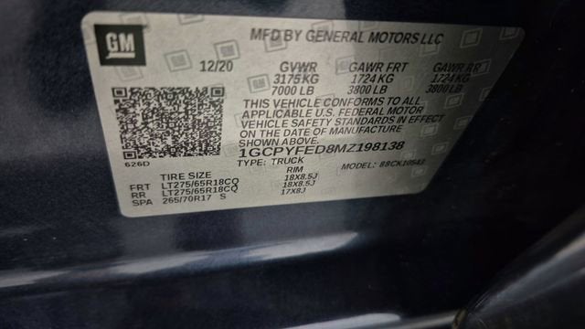 2021 Chevrolet Silverado 1500 LT Trail Boss