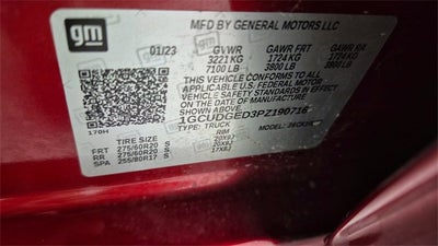 2023 Chevrolet Silverado 1500 LTZ