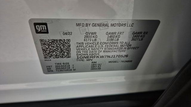 2022 Chevrolet Traverse LS