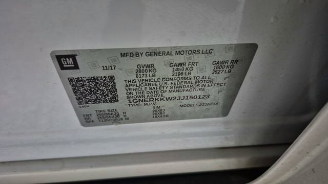 2018 Chevrolet Traverse Premier