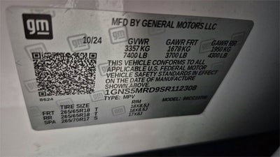 2025 Chevrolet Tahoe LS