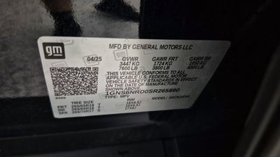 2025 Chevrolet Tahoe LT