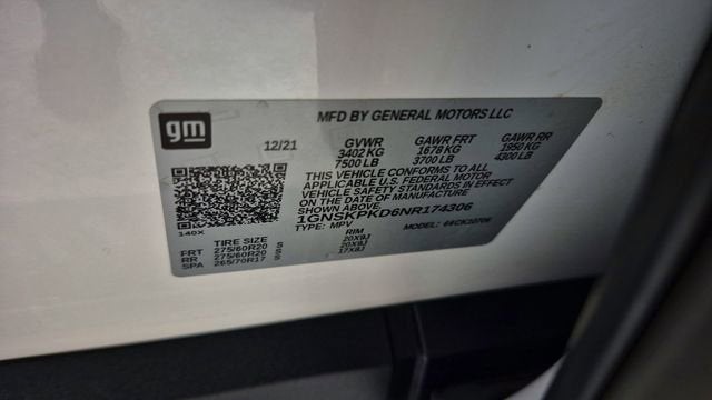 2022 Chevrolet Tahoe Z71