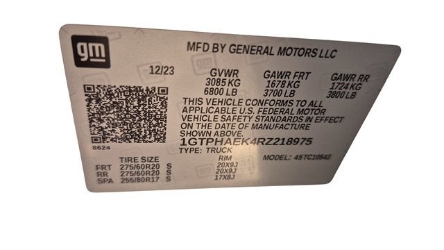 2024 GMC Sierra 1500 Pro