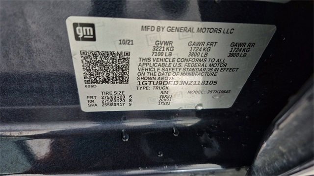 2022 GMC Sierra 1500 Limited SLT