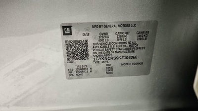2019 Cadillac XT5 Luxury FWD