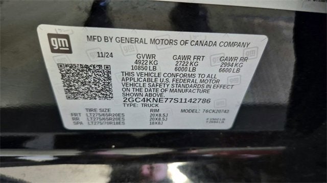 2025 Chevrolet Silverado 2500 HD LT