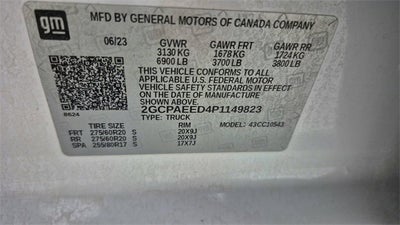 2023 Chevrolet Silverado 1500 LTZ