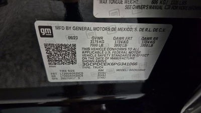 2023 Chevrolet Silverado 1500 Custom Trail Boss