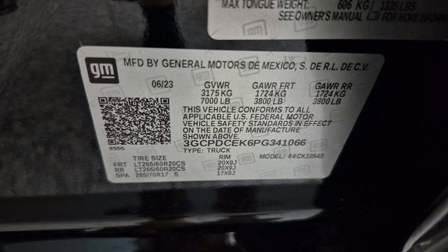 2023 Chevrolet Silverado 1500 Custom Trail Boss