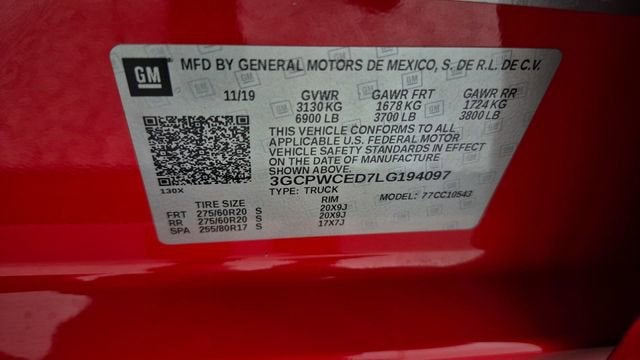 2020 Chevrolet Silverado 1500 LT