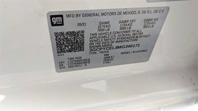 2021 Chevrolet Silverado 1500 Custom Trail Boss