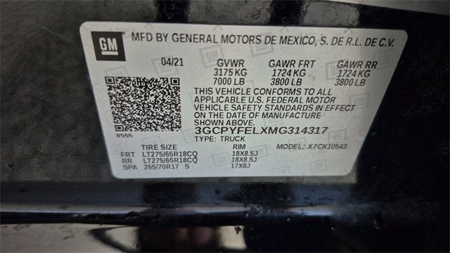 2021 Chevrolet Silverado 1500 LT Trail Boss