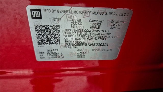 2022 Chevrolet Blazer RS