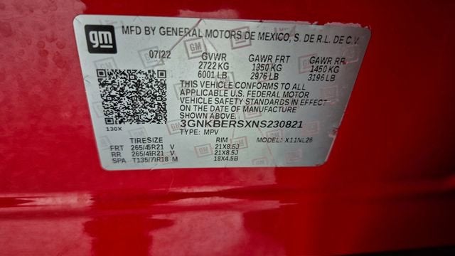 2022 Chevrolet Blazer RS