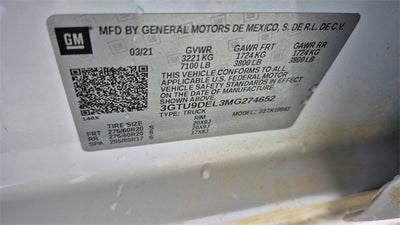 2021 GMC Sierra 1500 SLT