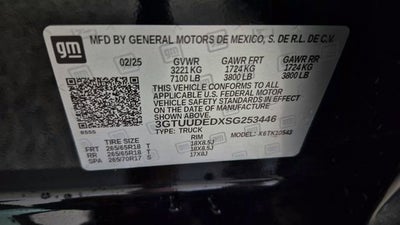 2025 GMC Sierra 1500 SLT