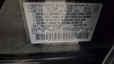 2019 Nissan Sentra S