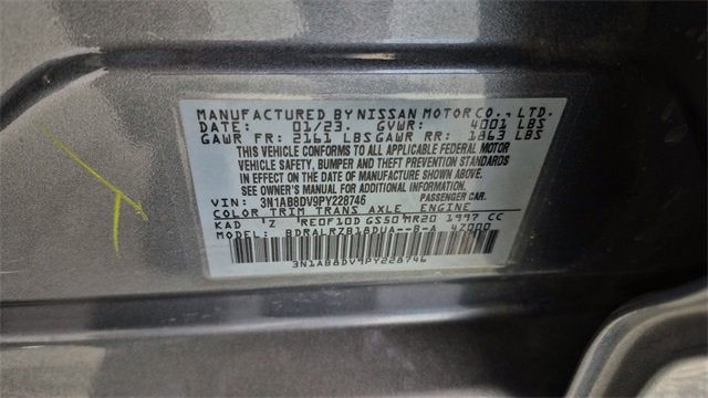 2023 Nissan Sentra SR Xtronic CVT