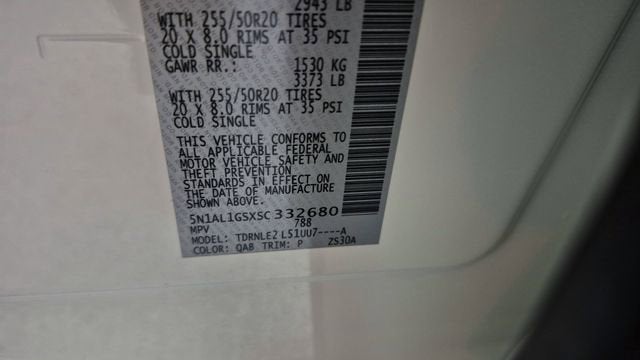 2025 INFINITI QX60 SENSORY AWD