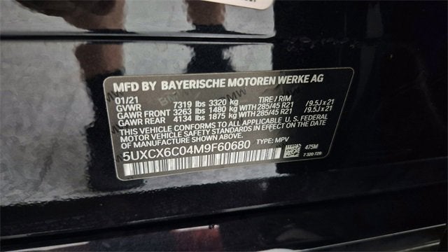 2021 BMW X7 M50i