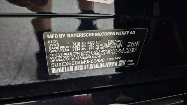 2021 BMW X7 M50i