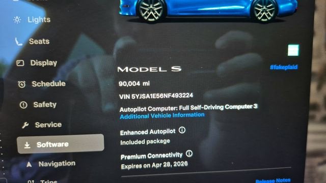 2022 Tesla Model S Long Range Sedan 4D