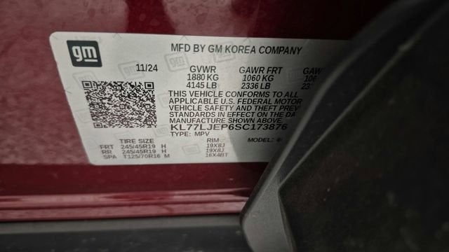 2025 Chevrolet Trax 2RS