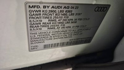 2023 Audi Q7 Premium Plus 45 TFSI quattro Tiptronic